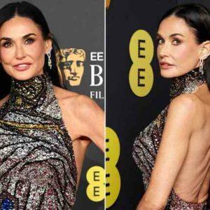 Demi Moore Ignites a New Wave of Glamour at the BAFTAs 2025