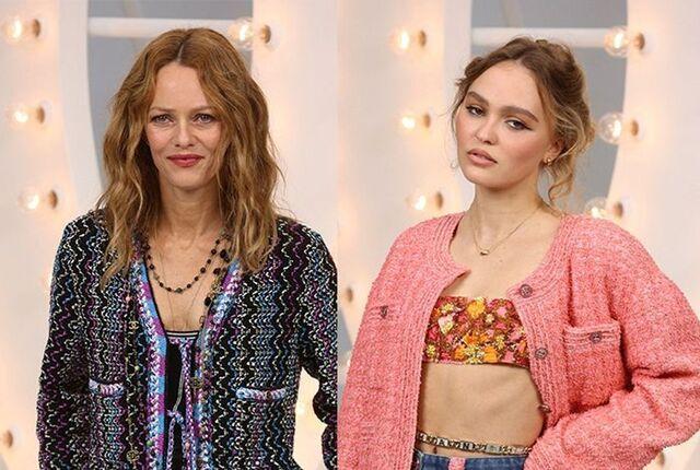 Vanessa Paradis & Lily-Rose Depp — French Aesthetic With Hollywood Stardust